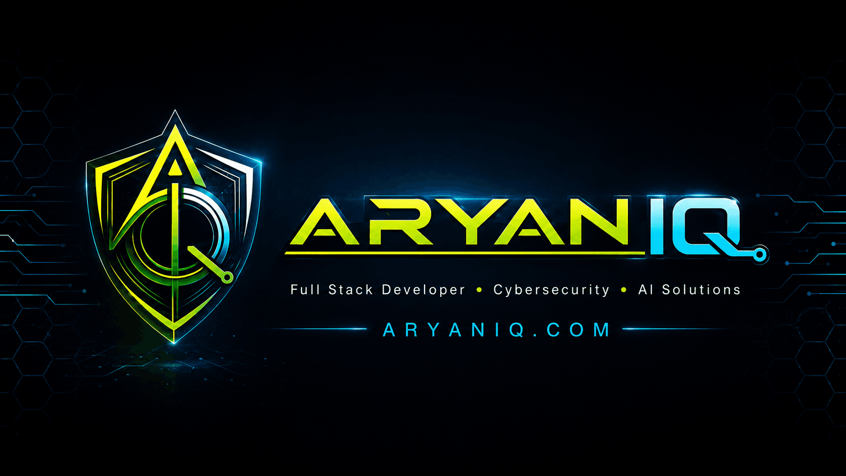 Aryaniq logo.